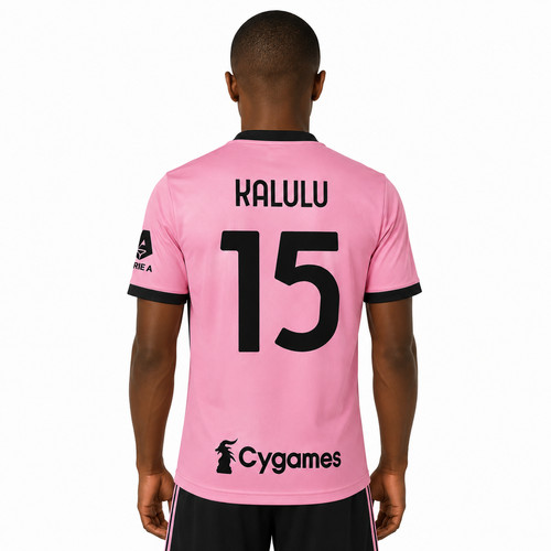 Maglia rosa kalulu juventus - 15,