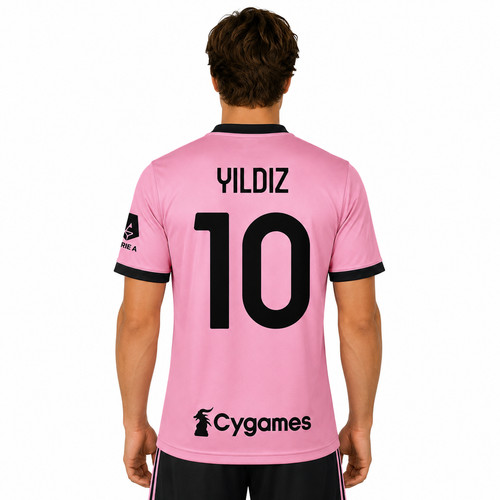 Maglia rosa yildiz juventus - rosa, 10